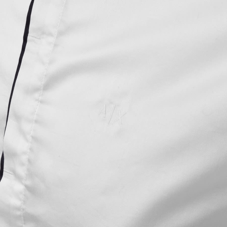 Alternative Image for ProductArmani Exchange Slim Long Sleeved Shirt White3